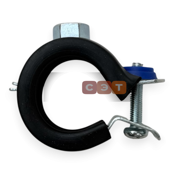 Хомут оцинкованный ТМС КС1 с epdm M8 20-23мм